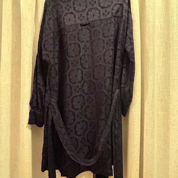 Anthropologie Maeve Navy Dress - Picture 4 of 4